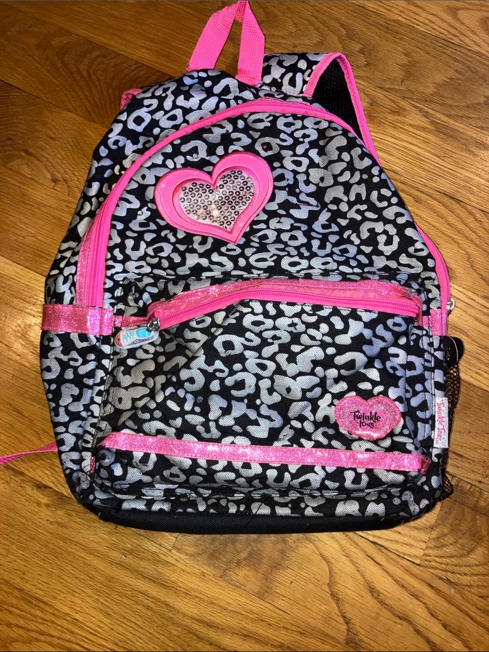 SKECHERS  TWINKLETOES LEOPARD BACKPACK
